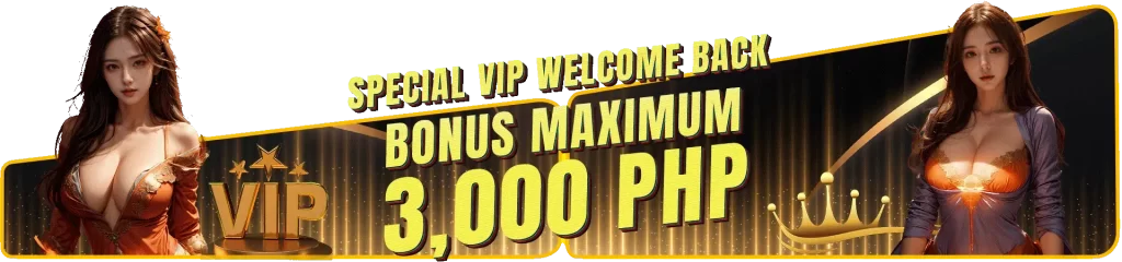 VIP welcome back bonus